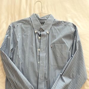 Medium southern shirt cotton club. Always dry cleaned.